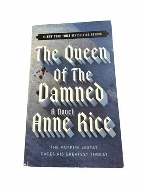 ✨ Queen of the Damned Anne Rice Vampire Chronicles Paperback ✨